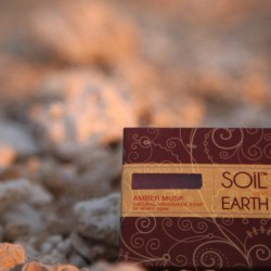 SOIL AND EARTH (Natural Handmade Soap) Amber Musk
