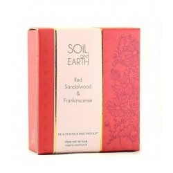 SOIL AND EARTH (Natural Handmade Soap)Sandalwood and Frankinscense 