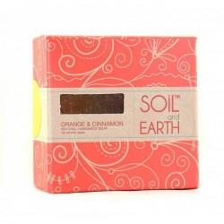 SOIL AND EARTH (Natural Handmade Soap) Orange and Cinnamon
