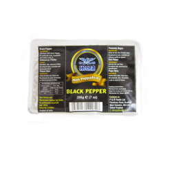 Heera Mini Papadum  Black Pepper 200g