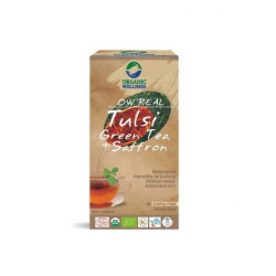 Organic Wellness Saffron Green Tea 25 Bags